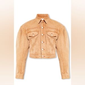 Ulla Johnson Tan Denim Cossette Jacket